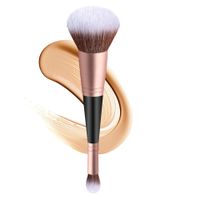 Simple Style Multicolor Artificial Fiber Wooden Handle Makeup Brushes sku image 6