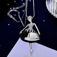 Classic Style Cartoon Alloy Crystal Glass Women's Sweater Chain main image 3