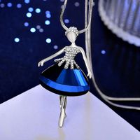 Classic Style Cartoon Alloy Crystal Glass Women's Sweater Chain main image 2