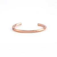 Simple Style Solid Color 304 Stainless Steel Cuff Bracelets In Bulk sku image 5