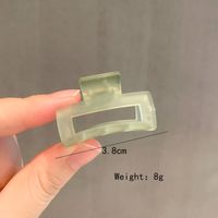 Korean Small Square Frosted Catch Clip Wholesale Nihaojewelry main image 7