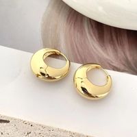 Wholesale Jewelry Elegant Luxurious Queen Star Heart Shape Shell Alloy 14k Gold Plated Plating Earrings sku image 14
