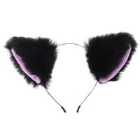 Cute Cat Ears Cloth Hair Band sku image 7