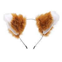 Cute Cat Ears Cloth Hair Band sku image 30