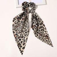 Women's Vintage Style Simple Style Roman Style Leopard Cloth Hair Tie main image 2