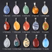 Simple Style Solid Color Natural Stone Polishing Charms main image 1