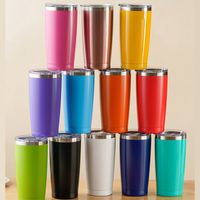 Classical Solid Color Stainless Steel Water Bottles 1 Piece main image 1