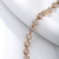Luxurious Xuping Geometric Alloy Plating Inlay Artificial Rhinestones 18k Gold Plated Women's Bracelets main image 9