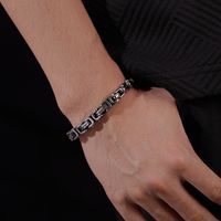 Simple Style Solid Color Stainless Steel No Inlay Women's Bracelets main image 5