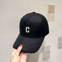 Women's Simple Style Letter Embroidery Curved Eaves Baseball Cap sku image 1