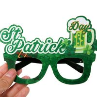 St. Patrick Funny Shamrock Plastic Family Gathering Party Carnival Photography Props main image 5