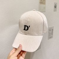 Unisex Simple Style Letter Embroidery Curved Eaves Baseball Cap main image 6