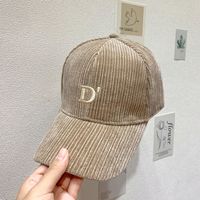 Unisex Simple Style Letter Embroidery Curved Eaves Baseball Cap main image 7
