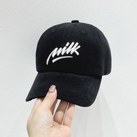 Unisex Simple Style Letter Embroidery Curved Eaves Baseball Cap main image 9