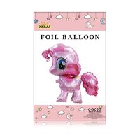 Süß Einhorn Aluminiumfolie Gruppe Geburtstag Luftballons sku image 9