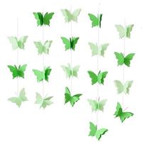 Cute Butterfly Paper Holiday Party Decorative Props main image 3