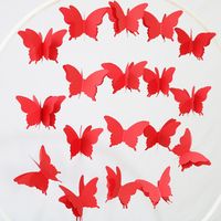 Cute Butterfly Paper Holiday Party Decorative Props sku image 15