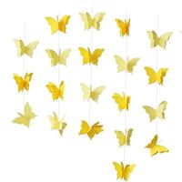 Cute Butterfly Paper Holiday Party Decorative Props sku image 2