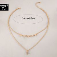 Occident And The United States Alloy Plating Necklace (alloy)  Nhgy0485-alloy main image 6