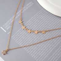 Occident And The United States Alloy Plating Necklace (alloy)  Nhgy0485-alloy main image 8