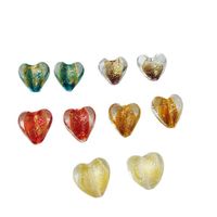 1 Piece 20 * 20mm Glass Heart Shape Beads main image 7