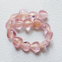 1 Piece 20 * 20mm Glass Heart Shape Beads sku image 6
