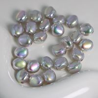 1 Piece Arylic UV Plating Solid Color Polished Beads sku image 4