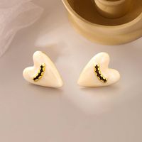 Simple Style Round Copper Gold Plated Ear Clips Ear Studs 1 Pair sku image 9