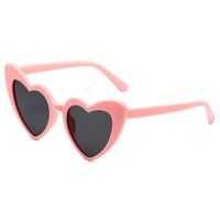 Sweet Heart Shape Ac Special-shaped Mirror Clips Women's Sunglasses sku image 2