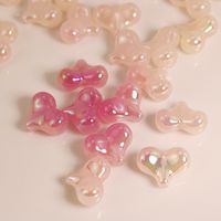 1 Piece 21 * 16mm Arylic Heart Shape Beads sku image 1