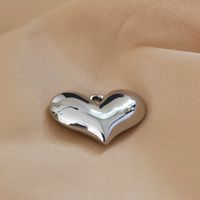 Simple Style Round Heart Shape Plastic Plating Charms sku image 25