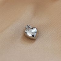 Simple Style Round Heart Shape Plastic Plating Charms sku image 12