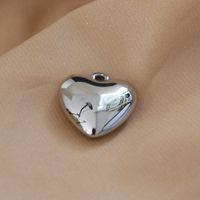 Simple Style Round Heart Shape Plastic Plating Charms sku image 14