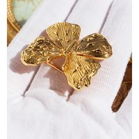 Vintage Style Butterfly Brass Plating Women's Brooches 1 Piece main image 5