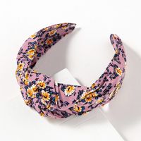 Women's Vintage Style Flower Cloth Hair Band main image 3