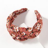 Women's Vintage Style Flower Cloth Hair Band main image 2