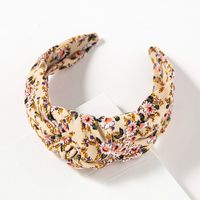 Women's Vintage Style Flower Cloth Hair Band sku image 2