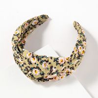 Women's Vintage Style Flower Cloth Hair Band sku image 3