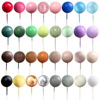 Cute Solid Color Foam Holiday Party Decorative Props main image 4