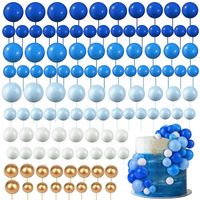 Cute Solid Color Foam Holiday Party Decorative Props main image 2
