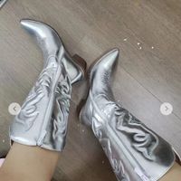 Women's Streetwear Solid Color Point Toe Martin Boots main image 2