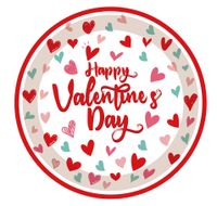 Valentine's Day Romantic Letter Heart Shape Paper Party Festival Tableware sku image 5
