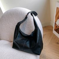 Women's Pu Leather Solid Color Streetwear Square Zipper Shoulder Bag main image 3