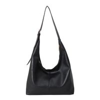 Women's Pu Leather Solid Color Streetwear Square Zipper Shoulder Bag sku image 3