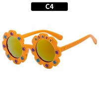 Cartoon Style Hawaiian Letter Ac Special-shaped Mirror Full Frame Kids Sunglasses sku image 3