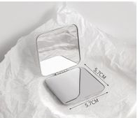 Classic Style Solid Color Glass Mirror 1 Piece sku image 2