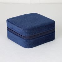 Simple Style Solid Color Composite Material Jewelry Boxes sku image 6