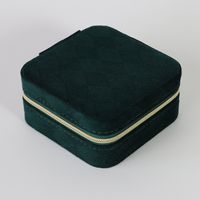 Simple Style Solid Color Composite Material Jewelry Boxes sku image 16