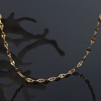 304 Stainless Steel 18K Gold Plated Vintage Style XUPING Plating Chain Solid Color Necklace main image 3