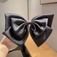 Women's Simple Style Bow Knot Cloth Hair Clip sku image 1